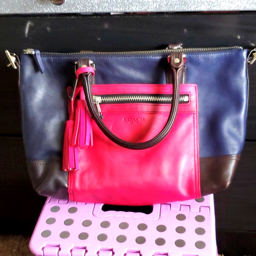 Rare All Leather Authentic Coach Purse Nwot